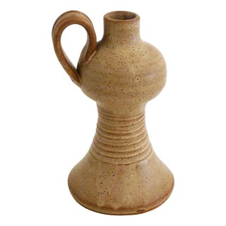 Speckled Stoneware Bottle by Vallauris, 1960s For Sale