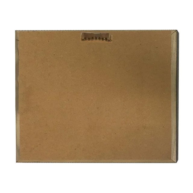 Accurately reproduced from the original work. this antiqued, Early American painting print on canvas is framed in the...