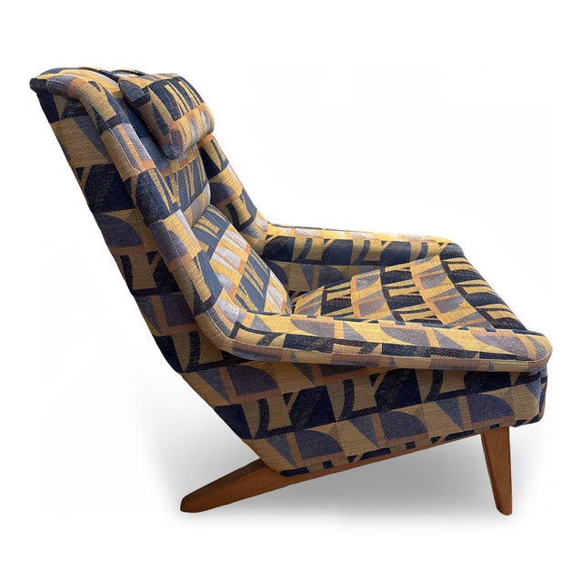 Folke Ohlsson 1950s Lounge Chair Attributed to Folke Ohlsson For Sale - Image 4 of 11