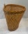 Mid 20th Century Vintage Woven Wall Basket For Sale - Image 5 of 8