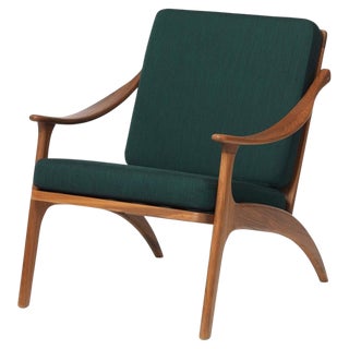 Lean Back Lounge Chair in Teak by Warm Nordic For Sale