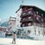 Young Klosters Skier by Toni Frissell A child skis through the streets of Klosters, Switzerland, 1954. (Photo by Toni...