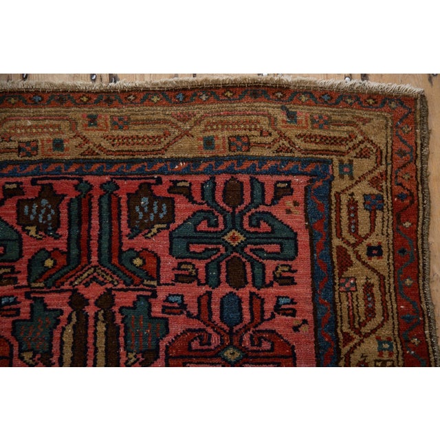 Vintage Kurdish Hamadan Rug - 3'8" x 6'4" For Sale In New York - Image 6 of 11