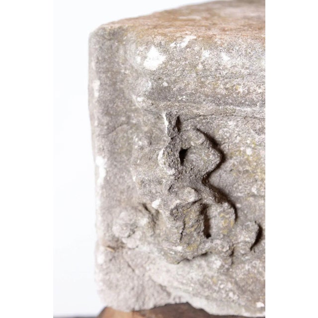 16th Century 16th Century Architectural Stone Capital From France For Sale - Image 5 of 12
