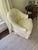 Recently reupholstered with new all down cushion. Was originally from the Carlyle Hotel in NYC and bought at auction....