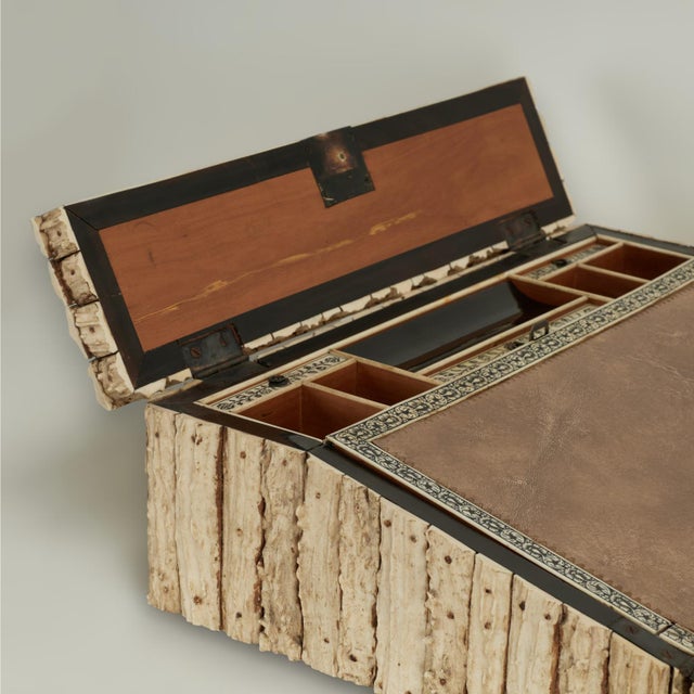 Antique Anglo Indian Lap Desk For Sale - Image 13 of 17