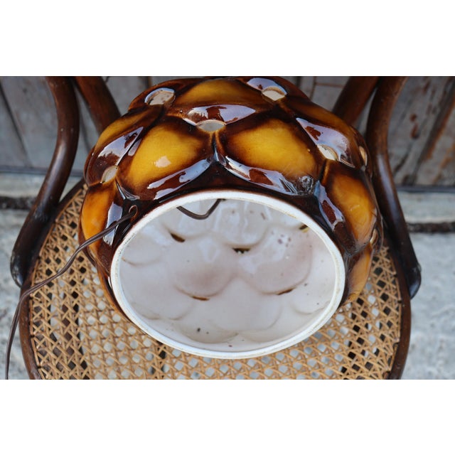 Large Ceramic Table Lamp by Walter Gerhards, 1950 For Sale - Image 11 of 15