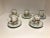 Vintage 1970's Set of 5 Collectible Swiss Langenthal Espresso Coffee Cups with Saucers 5 cities: 1. Lausanne 2. Geneve 3....