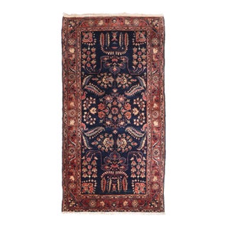 Antique Mohajeran Sarouk Rug 2'9'' x 5'2'' For Sale
