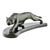 Georges Lavroff, Art Deco Panther, 1925, Bronze on Marble Base For Sale - Image 4 of 12