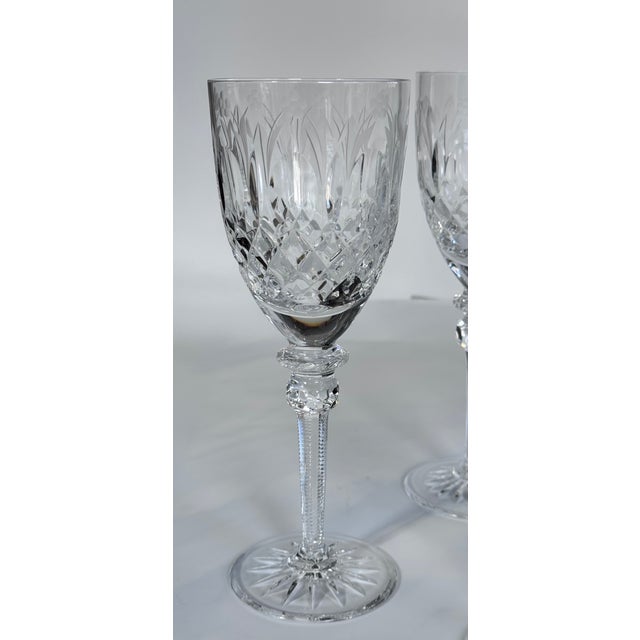 Late 20th Century Rogaska Queen Wine Glasses Set of 8 For Sale - Image 14 of 17