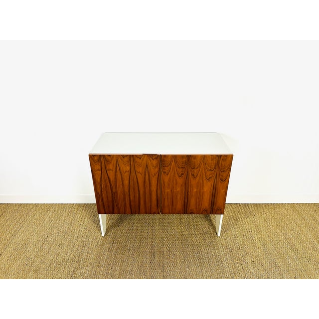 Mid-Century Modern Vintage Sideboard in Walnut, 1960 For Sale - Image 3 of 12