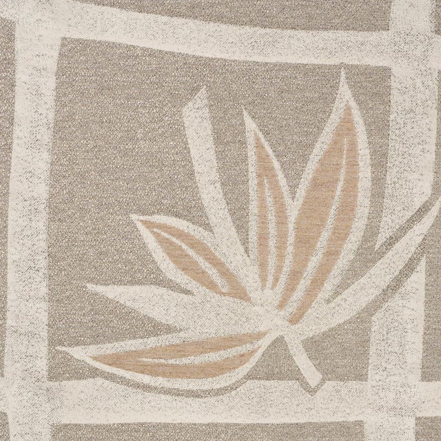 Schumacher Schumacher High Line Fabric In Nacre For Sale - Image 4 of 6