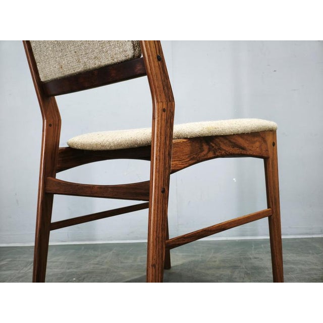 Wood Vintage Dining Chairs by Hugo Frandsen for Spøttrup, Denmark, 1960s, Set of 4 For Sale - Image 7 of 18