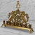 Traditional Share Vintage Traditional Brass Lions of Judah Hanukkah Menorah For Sale - Image 3 of 8