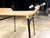Metal Pair of Caned Stools with Iron Frame by Carlo Hauner, Forma, Brazilian Modern, 1950s - Lot 851B For Sale - Image 7 of 13