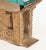 Wood Karl Springer African Stool Base Side Table, 1970s For Sale - Image 7 of 10