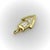 18k Gold Diamond Arrow Pendant For Sale - Image 4 of 9