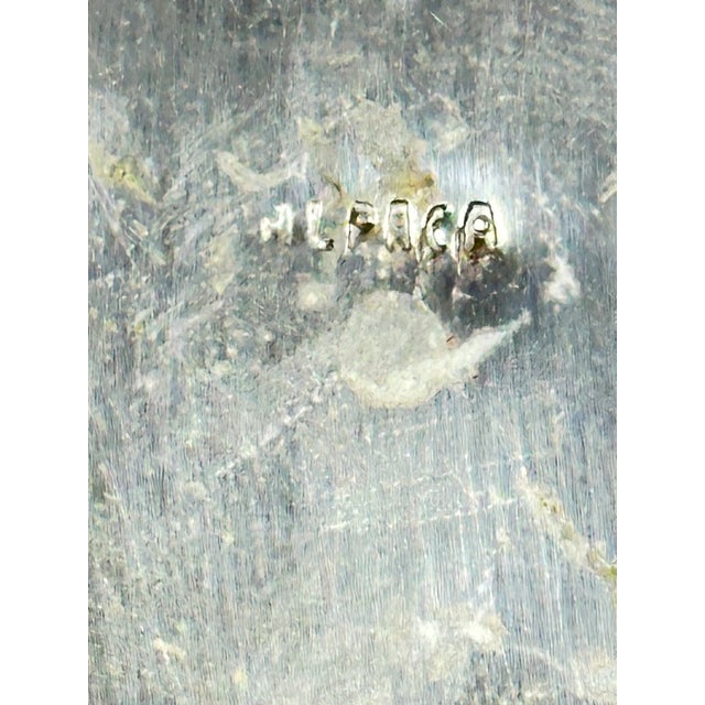 Vintage Abalone Shell & Silver Trinket Box For Sale - Image 10 of 10