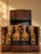 A striking 19th century French cave à liqueur, beautifully crafted in richly figured wood with mother-of-pearl inlay,...