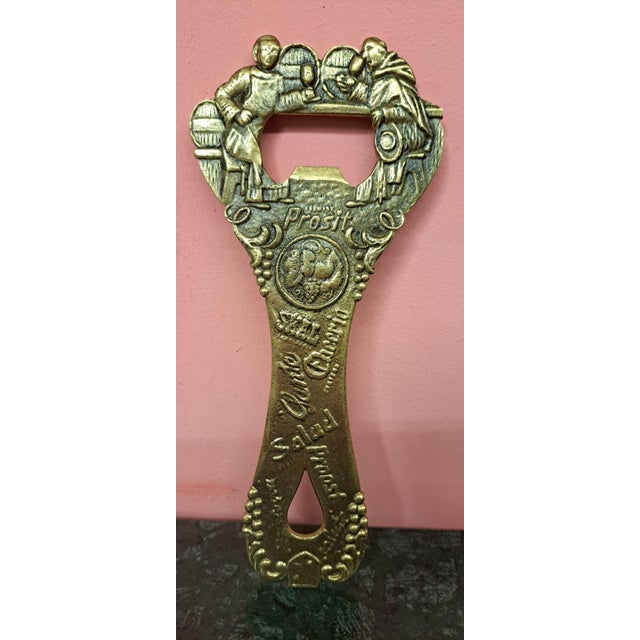 Vintage Bronze Bottle Opener, 1960s For Sale - Image 6 of 6