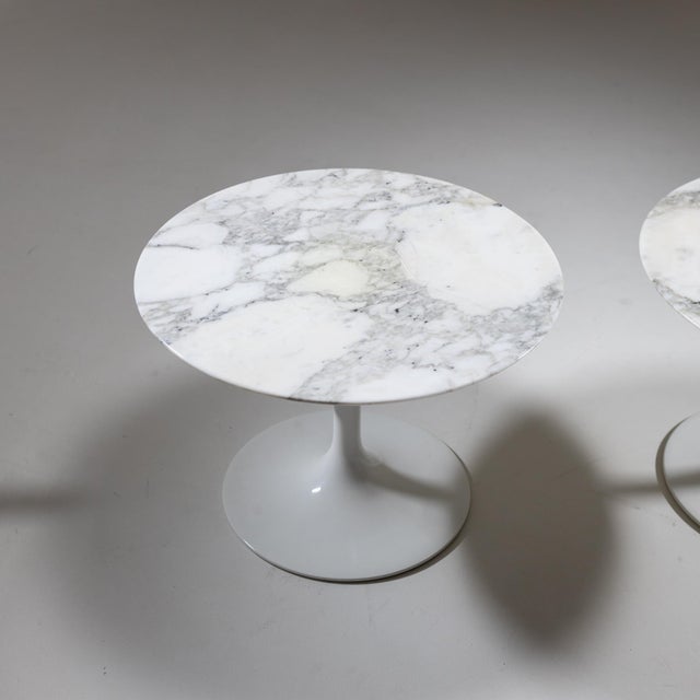 White Tulip Coffee Tables by Eero Saarinen for Knoll For Sale - Image 8 of 8