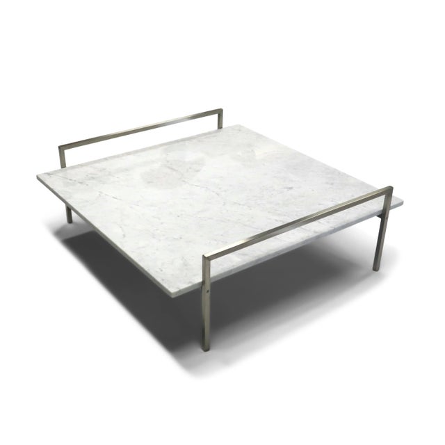 A sleek and sophisticated coffee table designed by Prospero Rasulo for Zanotta and made in Italy. Cleverly named the...