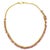 Contemporary Gold 22k Gemstone Necklace Yellow Genuine Dangle Bead Collar Style For Sale - Image 3 of 8