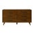 Boho Chic Emery Walnut 6 Drawer Dresser For Sale - Image 3 of 9