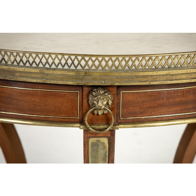 Wood 19th Century French Mahogany Guéridon For Sale - Image 7 of 8