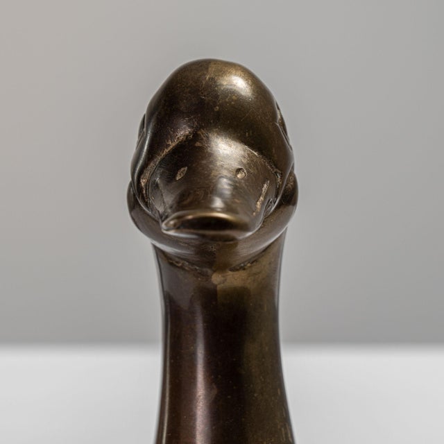 French 1960s France Brass Bookend For Sale - Image 3 of 15