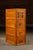 Vintage Quartersawn Card File Cabinet With Card Catalog For Sale - Image 4 of 11