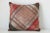 Mid 20th Century Decorative Vintage Throw Pillow Made From Silk Sari Borders, India For Sale - Image 5 of 13