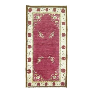 Vintage Turkish Rug - 4'2" x 7'2" For Sale