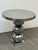 Sculptural Stacked-Sphere Metal Pedestal Side Table For Sale - Image 9 of 12