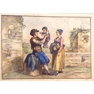 Costumi di Roma - Etching by Bartolomeo Pinelli - 1819 1819 For Sale
