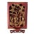 Antique Chinese Carved Gilt Wood Panel on Stand For Sale