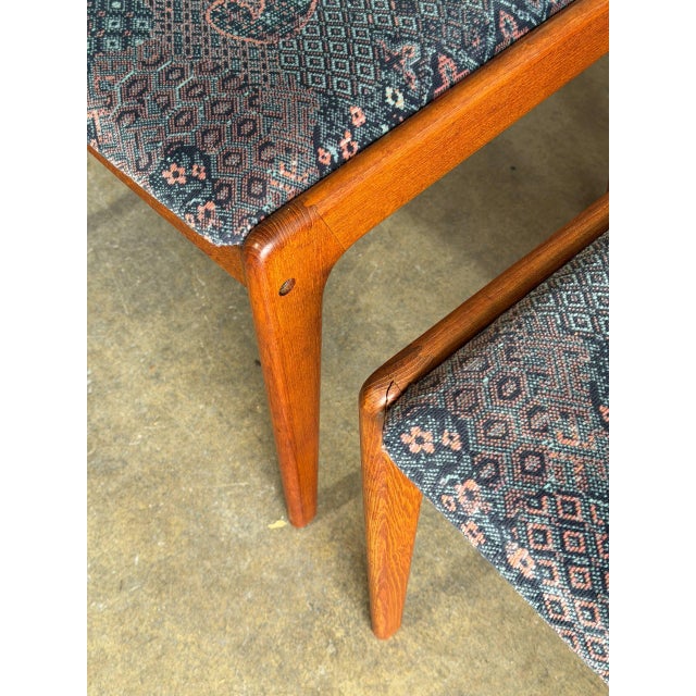 Wood Teak Dining Chairs in Style of Erik Buch Mid Century Modern Seating Set of 6 Denmark 1960s For Sale - Image 7 of 10