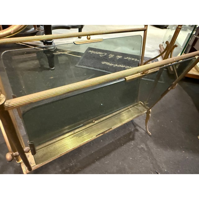 Brass Magazine Rack, 1970s, in Very Good conditions. Designed 1970 to 1979