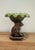 Vintage Majolica Style Ceramic Monkey Pedestal Bowl For Sale - Image 4 of 6