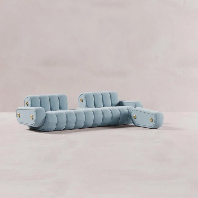 Contemporary Dakota Lounge Chair by Porus Studio For Sale - Image 3 of 8