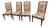 Vintage Set of Four Ethan Allen Dining Room Chairs Designer For Sale