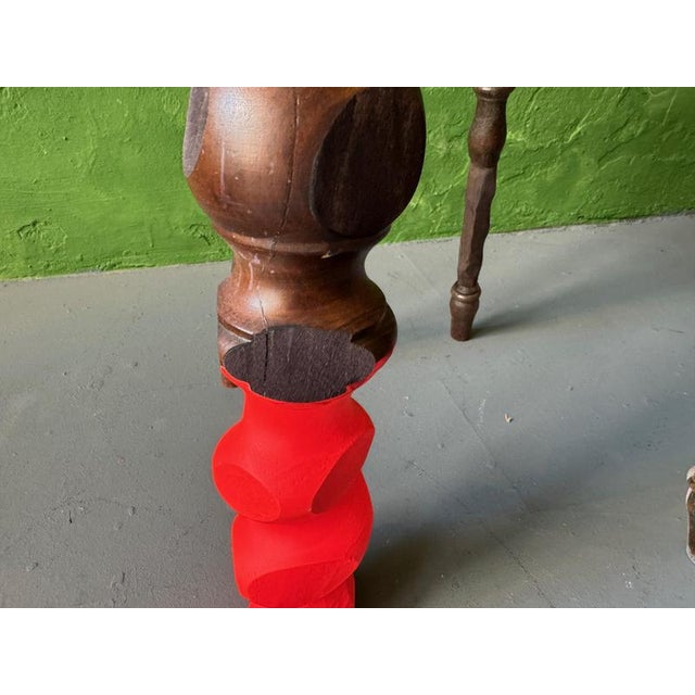 Paint My Land Is Your Land Farm Chair by Markus Friedrich Staab For Sale - Image 7 of 18