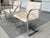 Bauhaus Style Cantilevered Steel Chairs in Pony Skin - A Pair For Sale In New York - Image 6 of 15