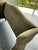 Vintage Ralph Lauren Nubuck Suede Wing Back Bed For Sale - Image 10 of 12