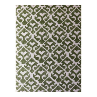 Carolina Irving Tamar on Natural Parsley 8 Yards Linen Fabric For Sale