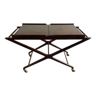1950s Baker Extension Bar Cart by Cesare Lacca For Sale