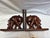 Carved Teak Elephant Bookends, a Pair For Sale - Image 11 of 12