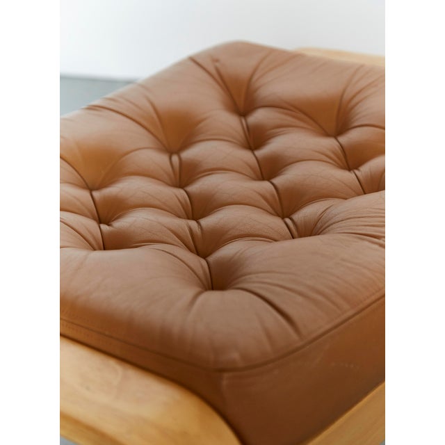 1980s Set of Poem Chair and Ottoman by Nobuo Nakamura for Ikea, 1980s For Sale - Image 5 of 18