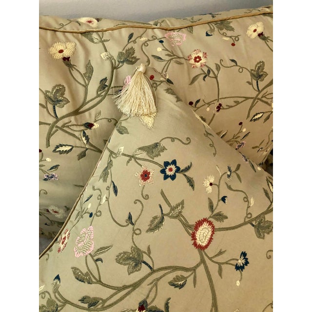 2020s Gold Pistachio Botanical Pillow Cover 26x20 For Sale - Image 5 of 6